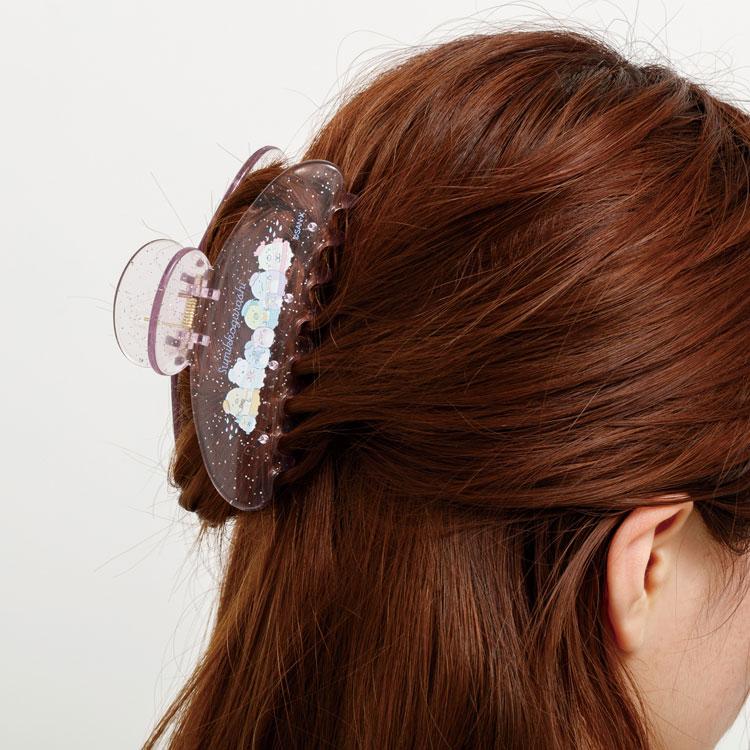 Sumikko Gurashi Vance Hair Clip Glitter Pink San-X Japan 2025