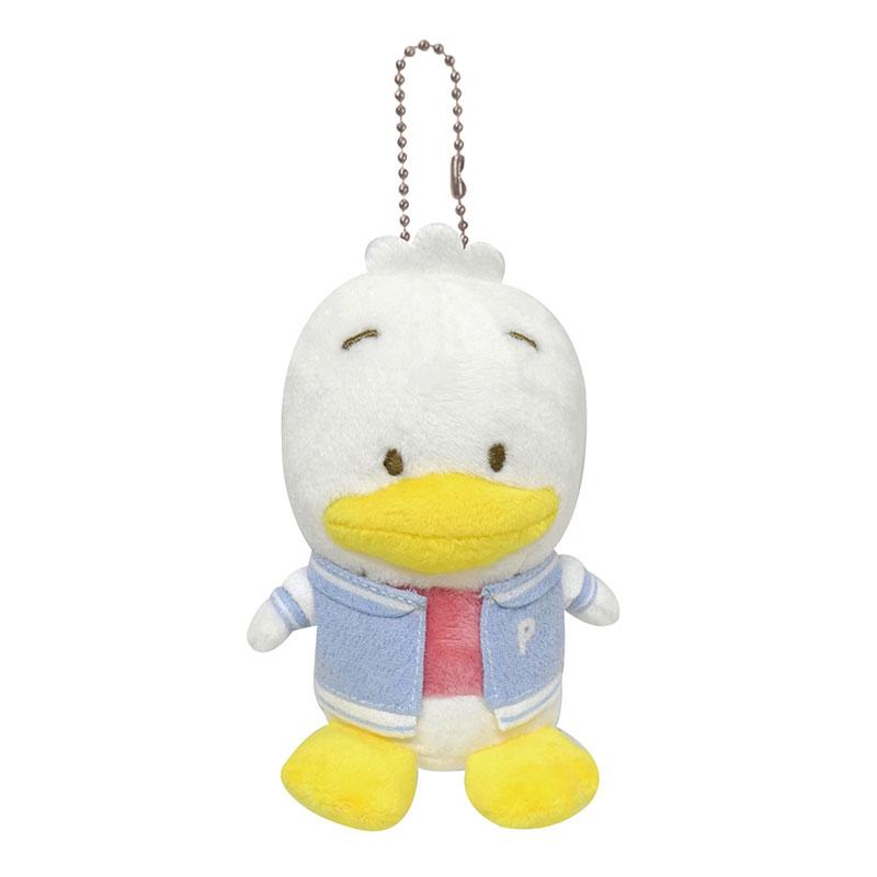 Ahiru no Pekkle Plush Mascot Holder Keychain Vintage Retro Sanrio Japan 2024