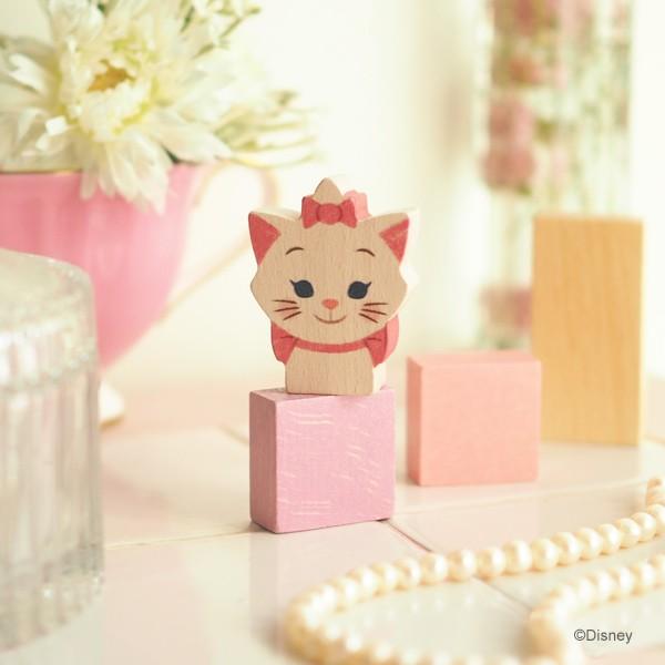 The Aristocats Marie Cat KIDEA Toy Wooden Blocks Disney Store Japan