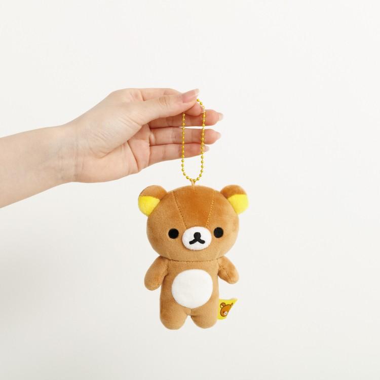 Rilakkuma Plush Keychain Mochi Soft San-X Japan 2025