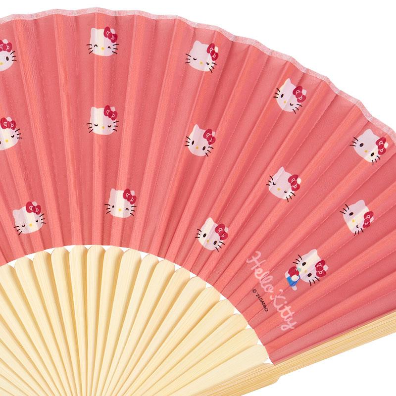 Hello Kitty Folding Hand Fan Sanrio Japan 2024