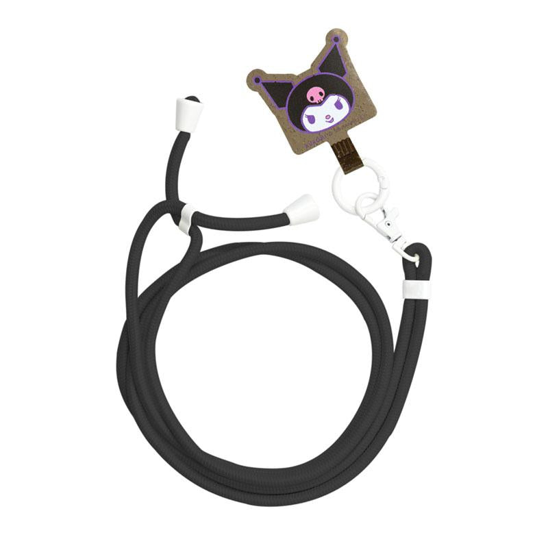 Kuromi Smartphone Strap Glitter Multi Ring Plus Sanrio Japan 2025