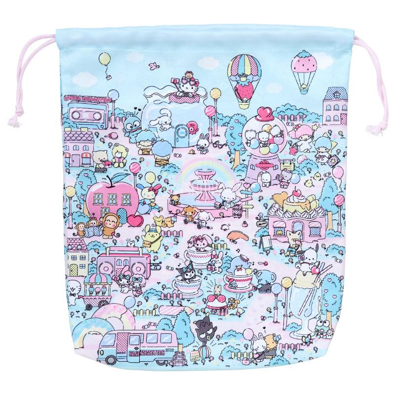 Fantasy Trip Drawstring Pouch Sanrio Japan 2024