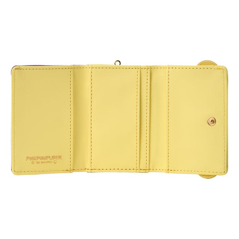 Pom Pom Purin Clasp Trifold Wallet Sanrio Japan 2025