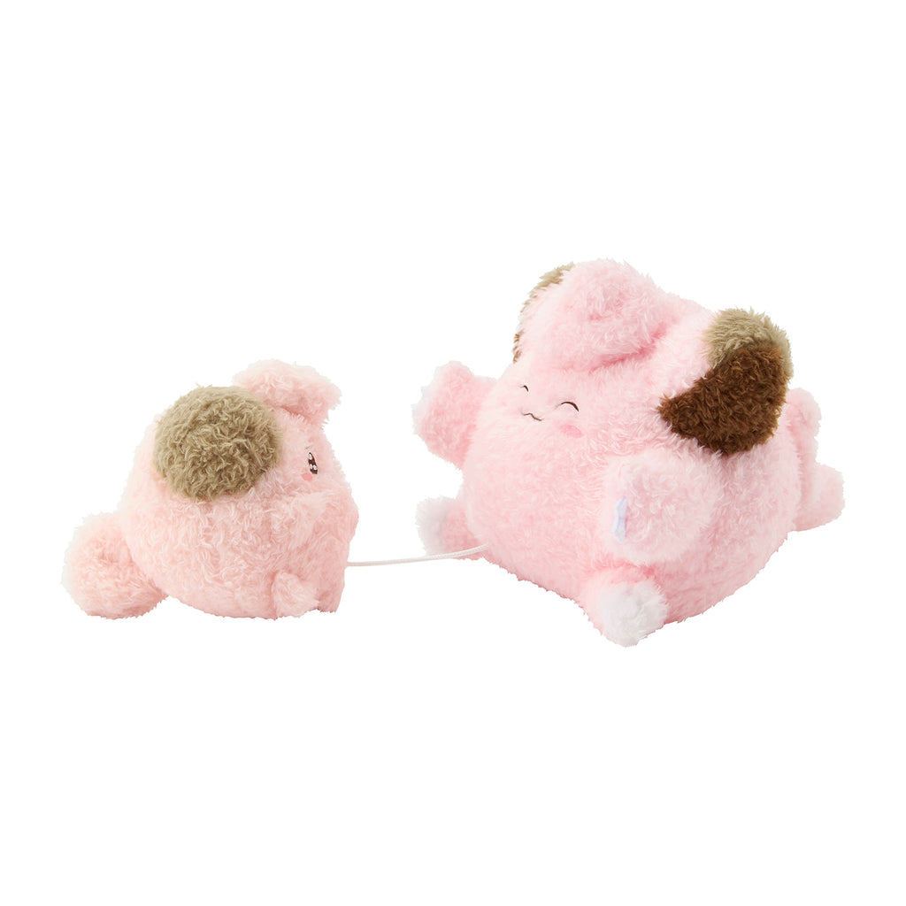 Clefairy Pippi & Cleffa Py Plush Doll Buru Buru... Mugyu Pokemon Center Japan