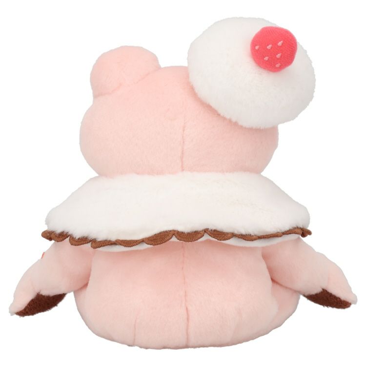 Pickles the Frog Bean Doll Plush Retro Cafe Strawberry Daifuku Japan 2025