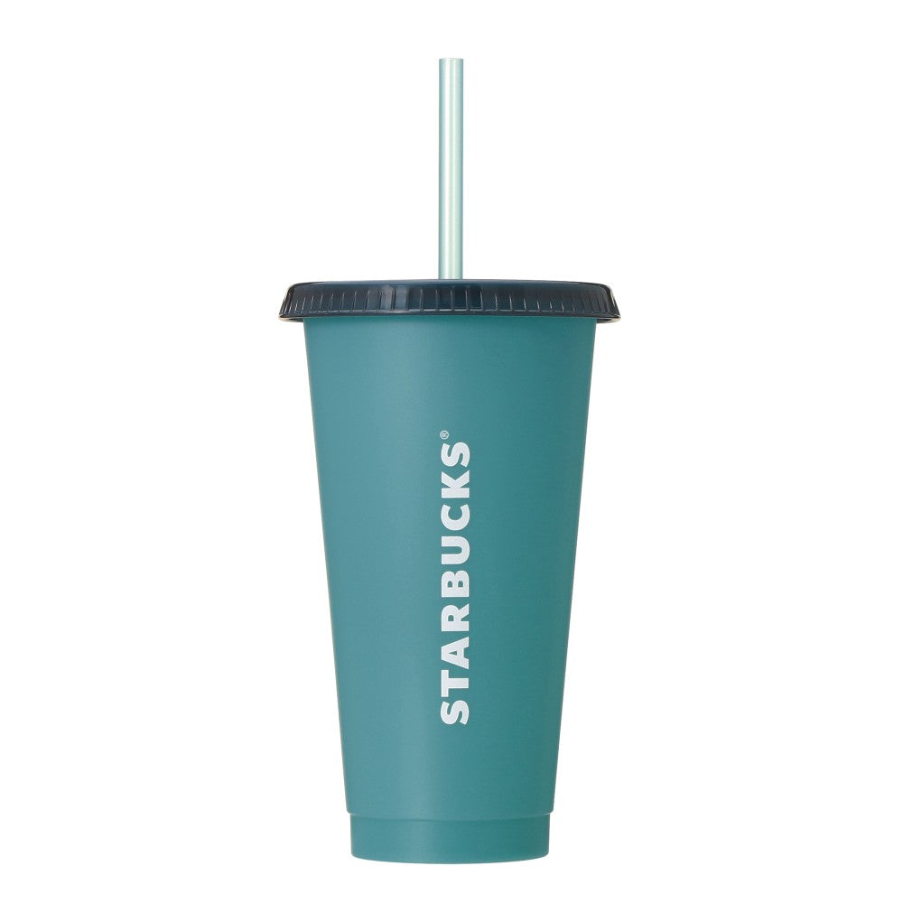 Starbucks Japan Color Changing Reusable Cold Cup Dual Blue 710ml 2025