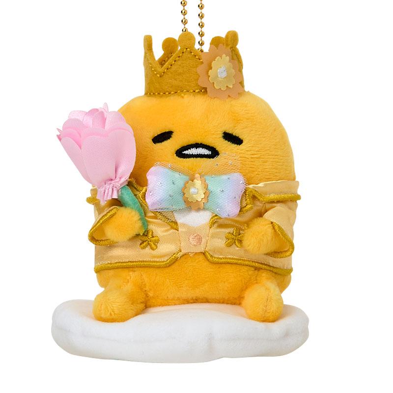 Gudetama Egg Plush Mascot Holder Keychain Everyone is Star Sanrio Japan 2025
