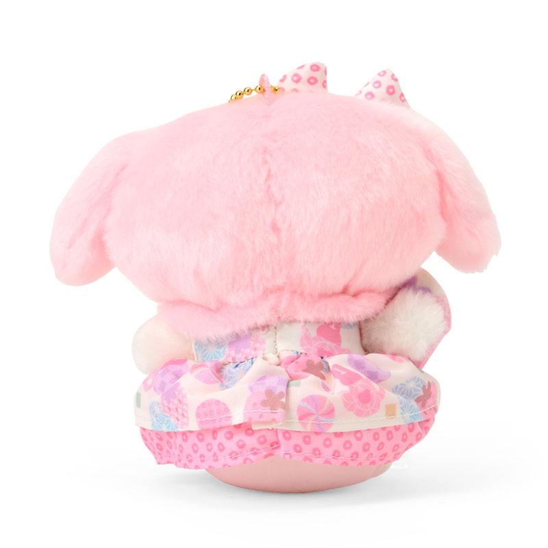 My Melody Plush Mascot Holder Keychain Nagomi Pastel Sanrio Japan