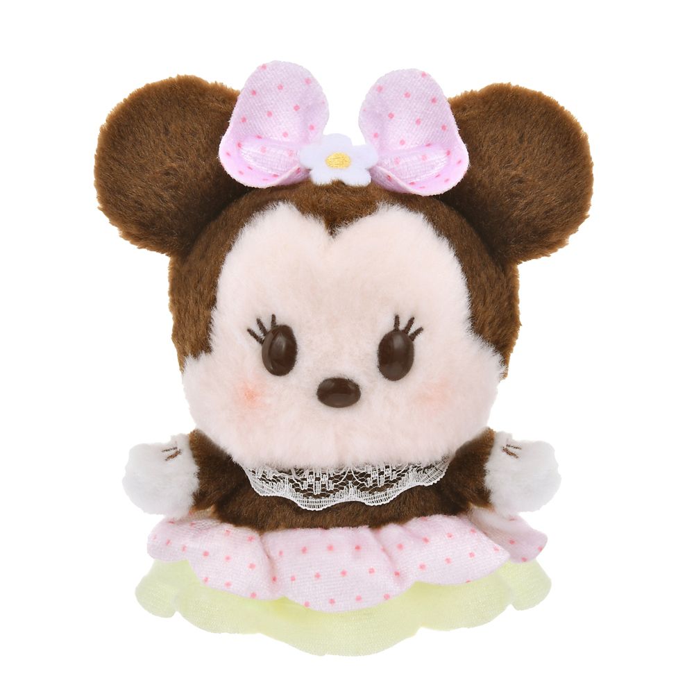 Minnie Urupocha-chan Plush Doll STRAWBERRY COLLECTION Disney Store Japan 2025