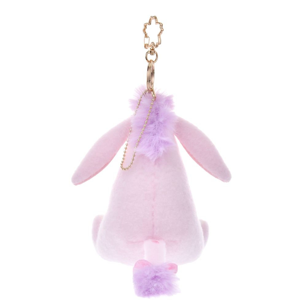 Eeyore Plush Keychain SAKURA Disney Store Japan 2025 Winnie the Pooh