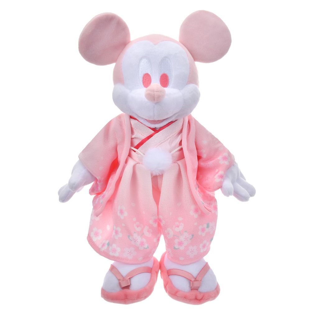 Mickey Plush Doll Kimono Disney Store Japan Sakura 2025 Limit