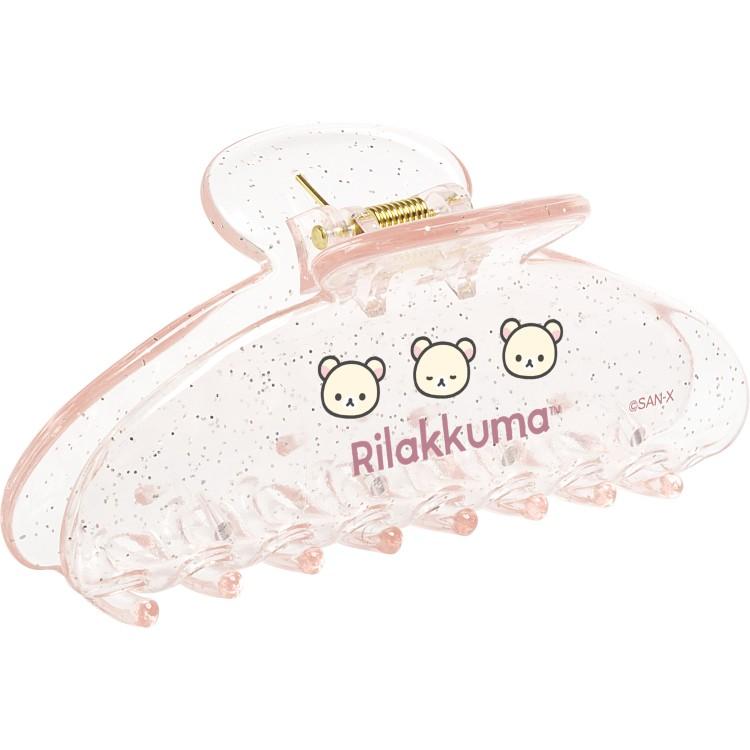 Korilakkuma Vance Hair Clip Glitter Pink San-X Japan 2025 Rilakkuma