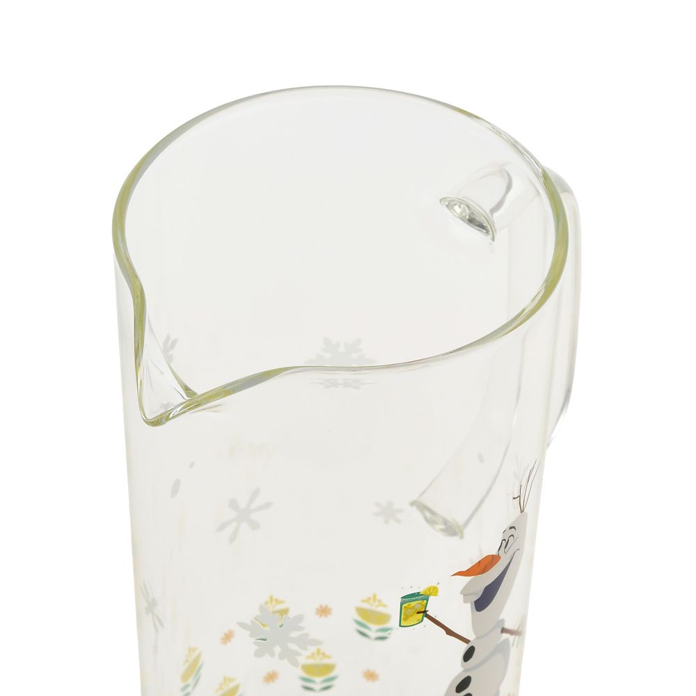 Frozen Olaf Glass Pitcher Color Change Disney Store Japan 2025