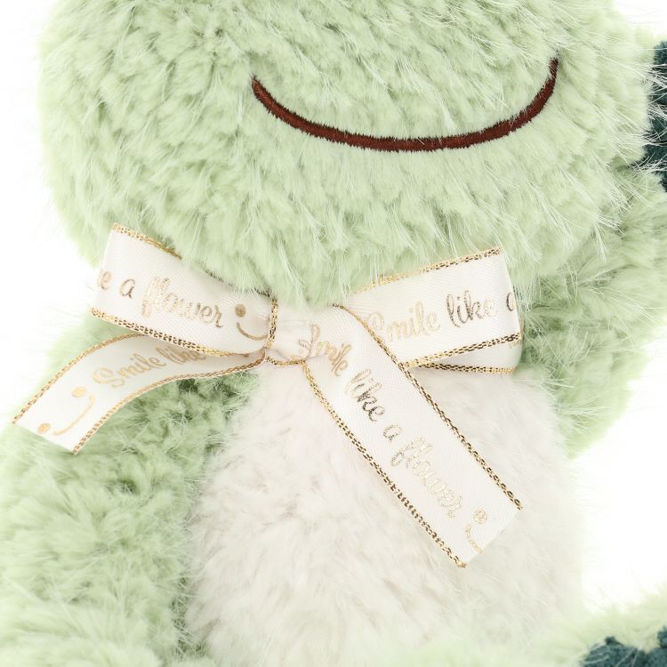 Pickles the Frog Bean Doll Plush Smile Hop Green Japan 2024