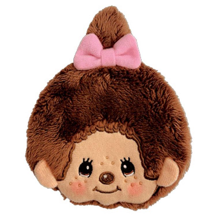 Monchhichi Plush Clasp Pouch Girl Japan