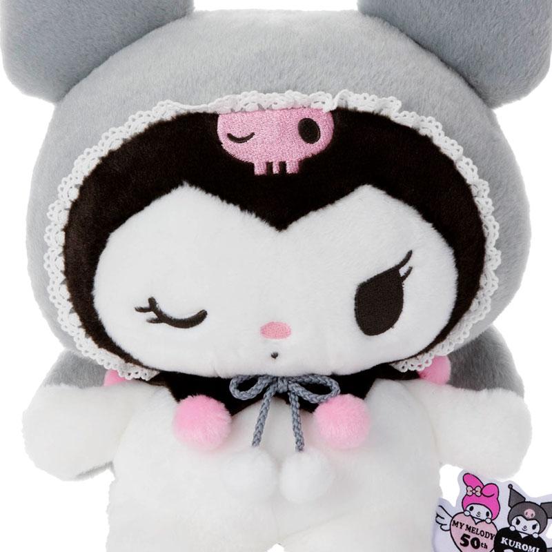 Kuromi Plush Doll Popping My Melody 50th & Kuromi 20th Sanrio Japan 2025