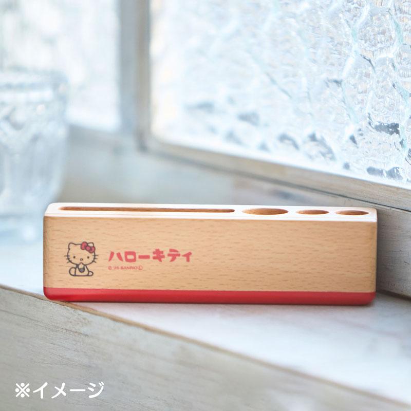 Hello Kitty Wood Desk Stand Sanrio Japan 2025