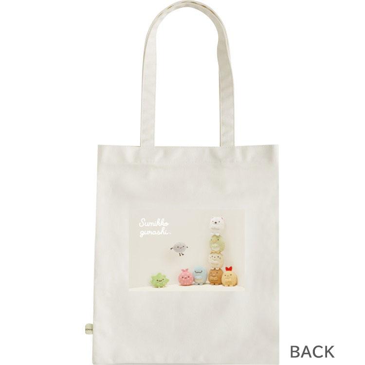 Sumikko Gurashi Tote Bag White Stuffed Animal Photos San-X Japan 2025