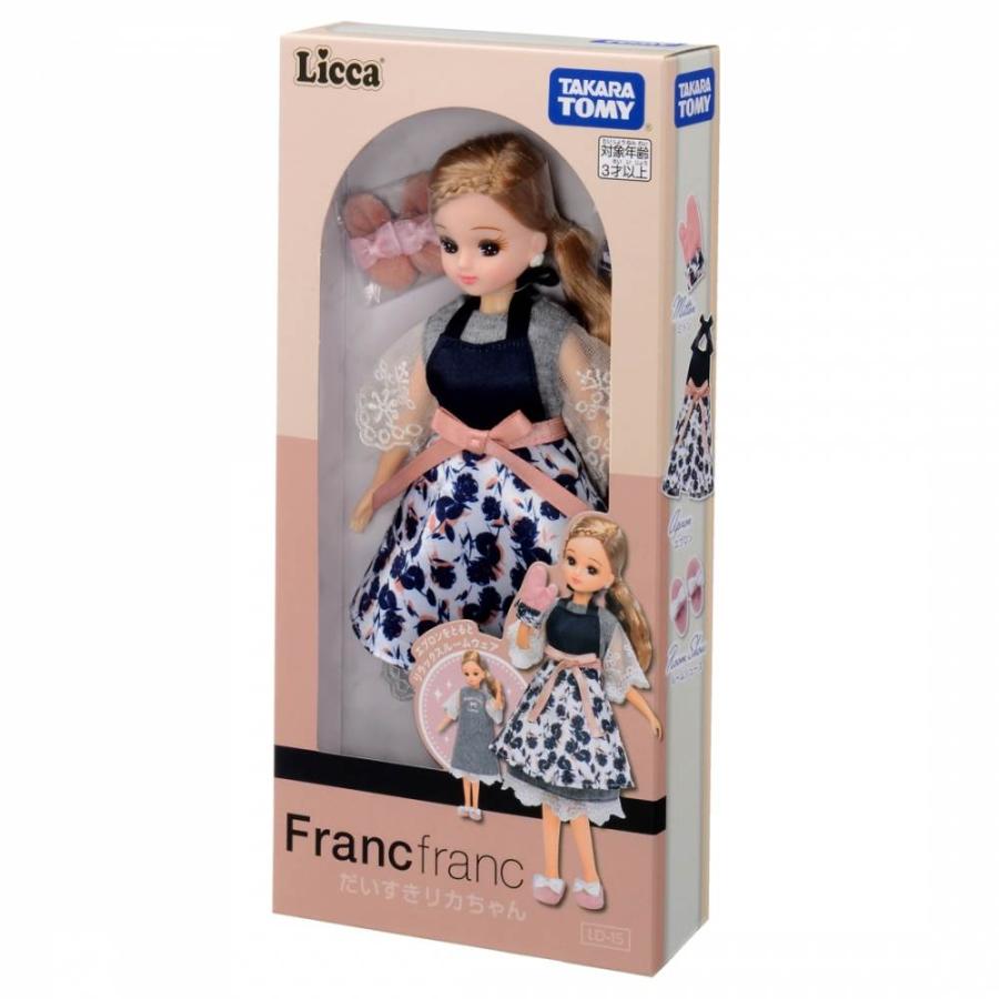 Licca Chan Doll Love Francfranc Takara Tomy Japan 2024