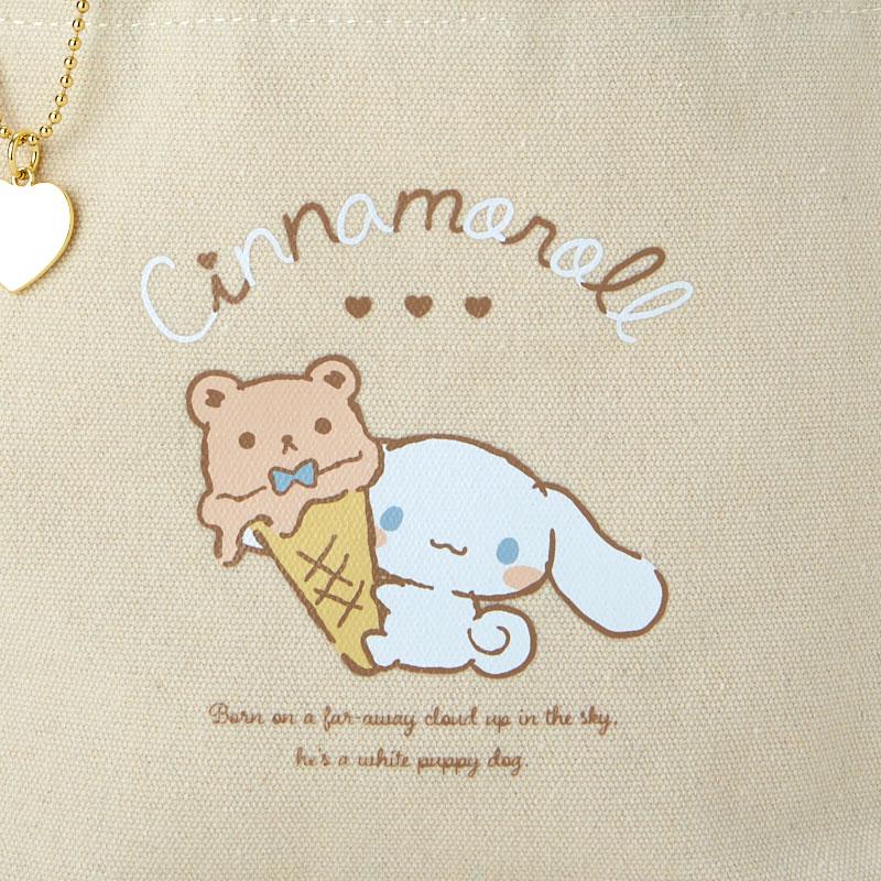 Cinnamoroll mini Tote Bag Beige Relax & Natural Sanrio Japan 2024