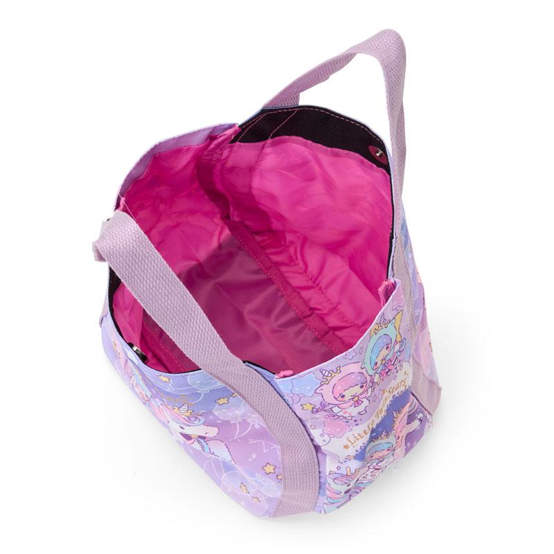 Little Twin Stars Kiki Lala Lunch Tote Bag Purple Sanrio Japan 2025