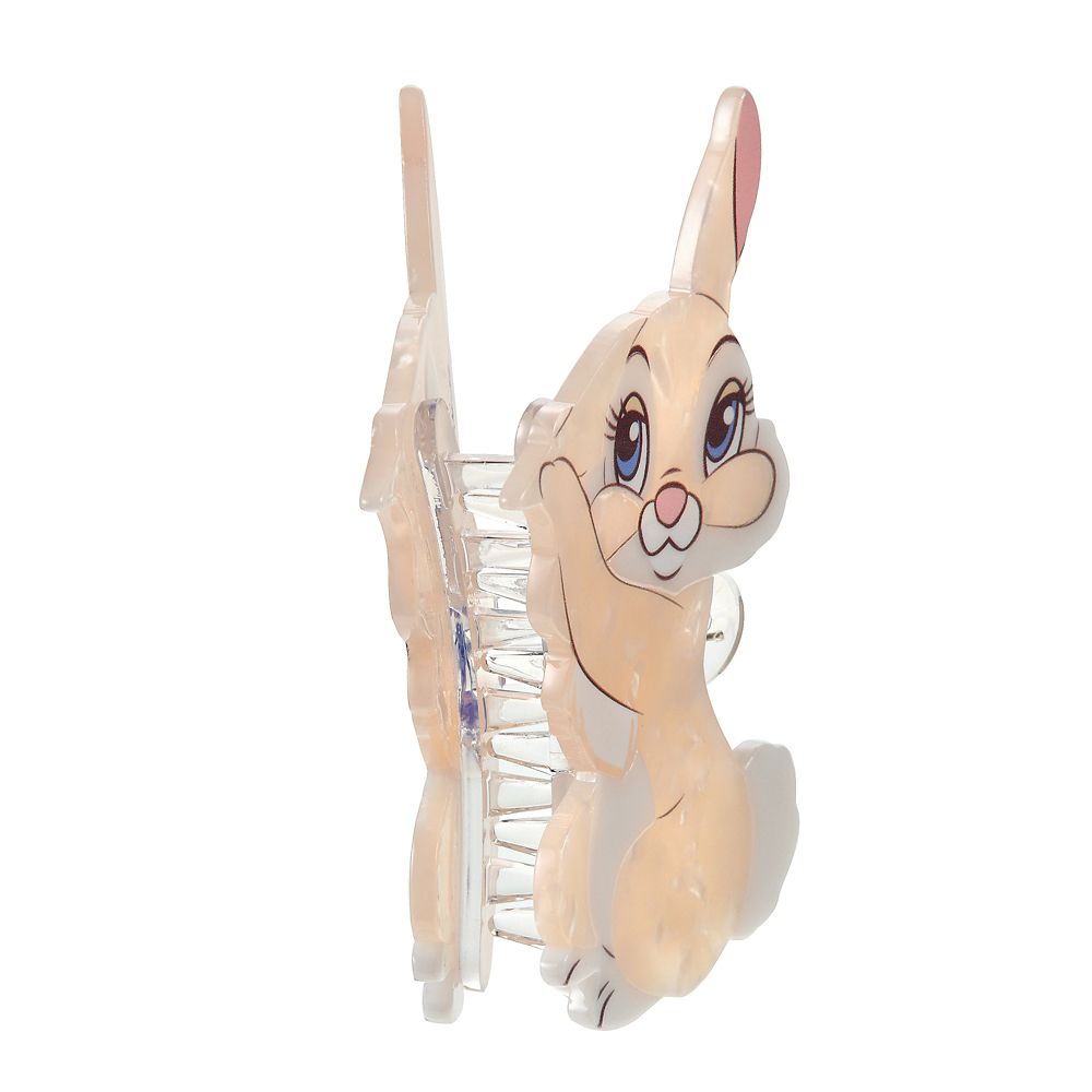 Miss Bunny Hair Clip Die-Cut PASTEL BUNNIES Disney Store Japan 2025