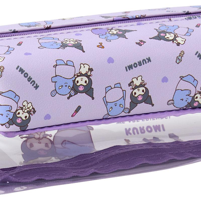 Kuromi Pen Case Pencil Pouch Purple Sanrio Japan 2025