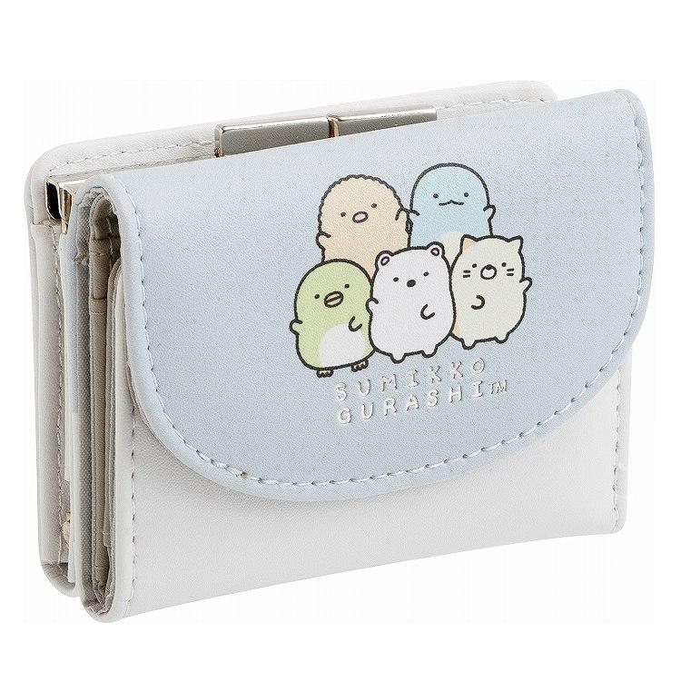 Sumikko Gurashi Trifold Wallet White Okiniiri San-X Japan 2025