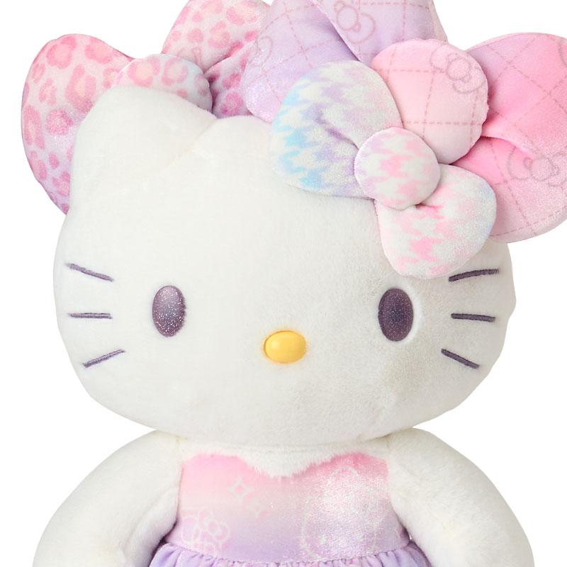 Hello Kitty Plush Doll Birthday 50th The Fashionable Ribbons Sanrio Japan