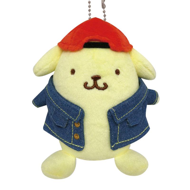 Pom Pom Purin Plush Mascot Holder Keychain Vintage Retro Sanrio Japan 2024