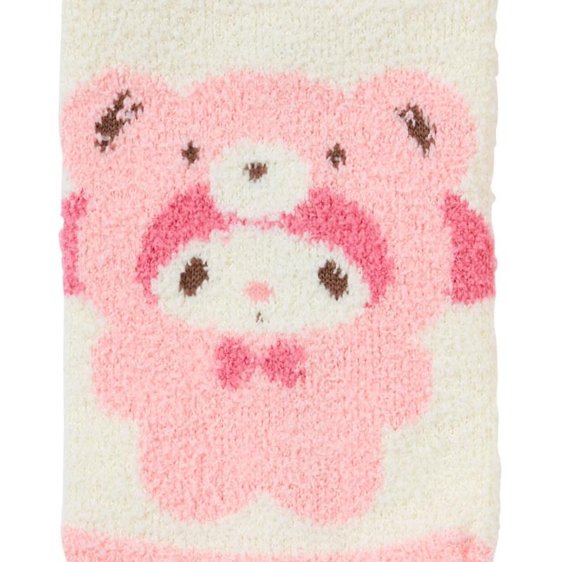 My Melody Socks Mokomoko Fluffy Bear Sanrio Japan 2024