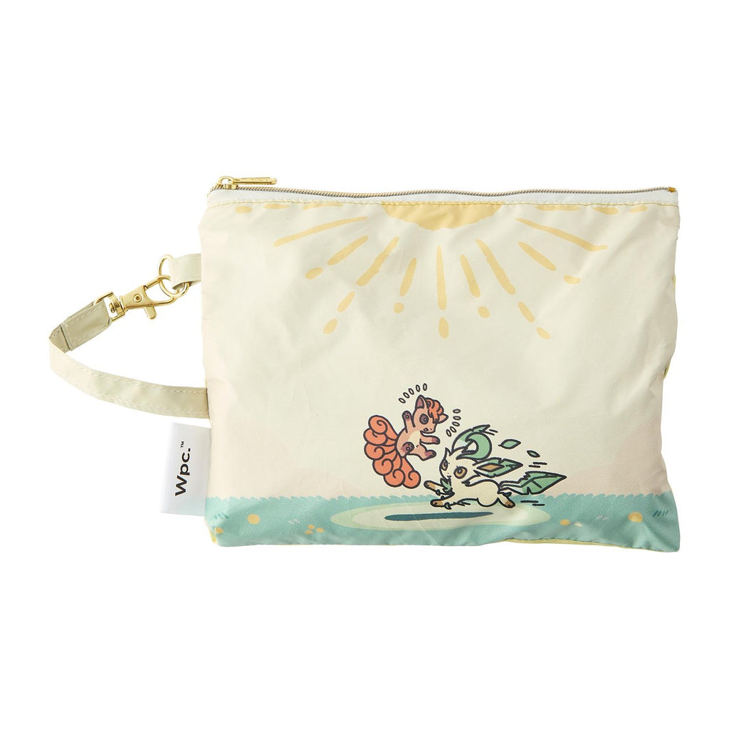 Leafeon Leafia & Vulpix Rokon Folding Umbrella OTENKI TEAM Pokemon Center Japan