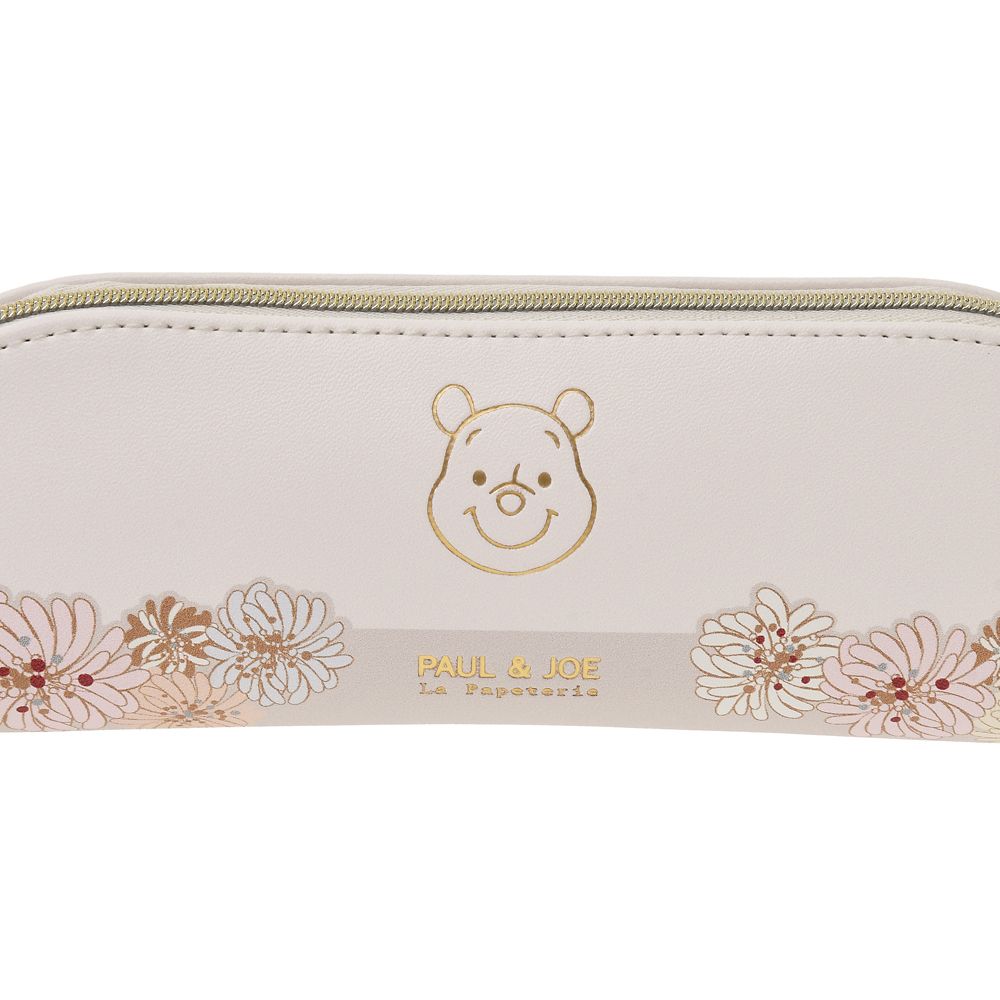 PAUL & JOE Winnie the Pooh Pen Case Pouch Chrysanthemum Disney Store Japan