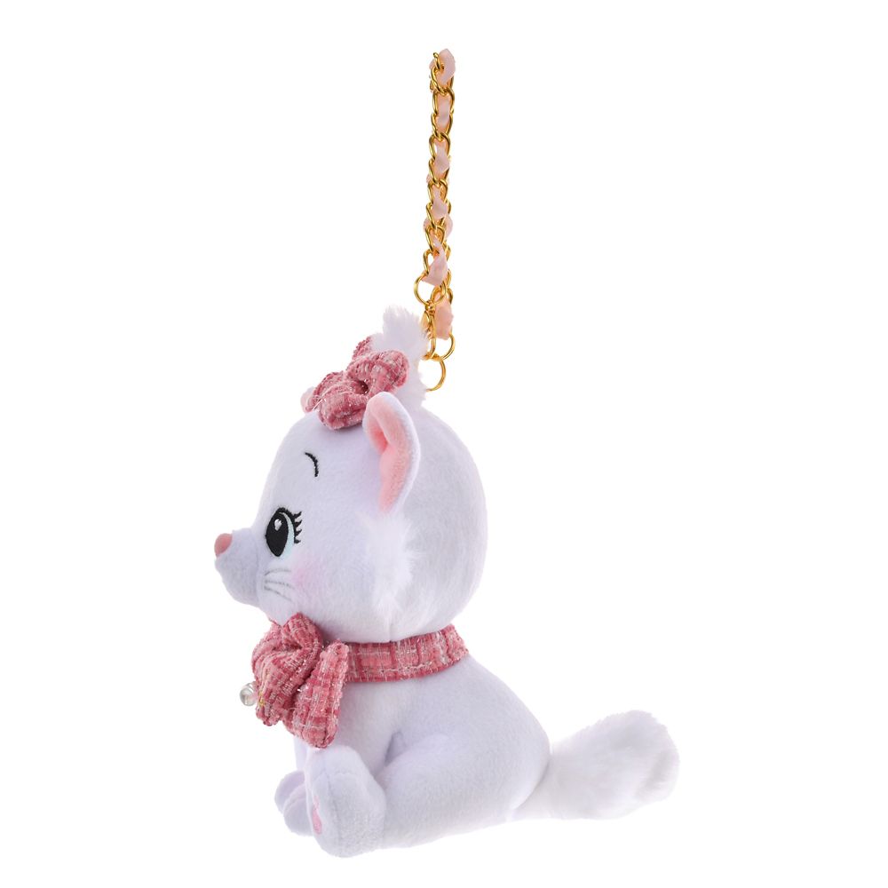 The Aristocats Marie Cat Plush Keychain TWEED STYLE Disney Store Japan 2025