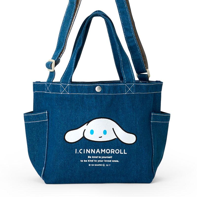 I.CINNAMOROLL Denim Shoulder Bag Sanrio Japan 2025