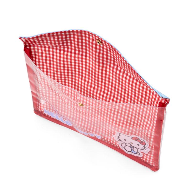 Hello Kitty Clear Flat Pouch Sanrio Japan 2025
