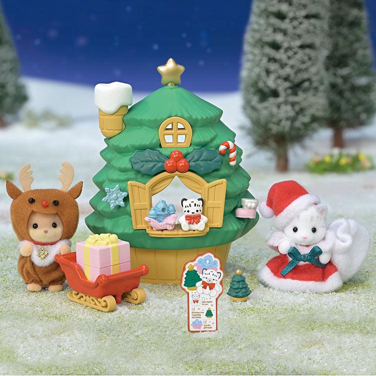 Sylvanian Families Baby Santa's Christmas Tree House SE-214 EPOCH Japan 2024