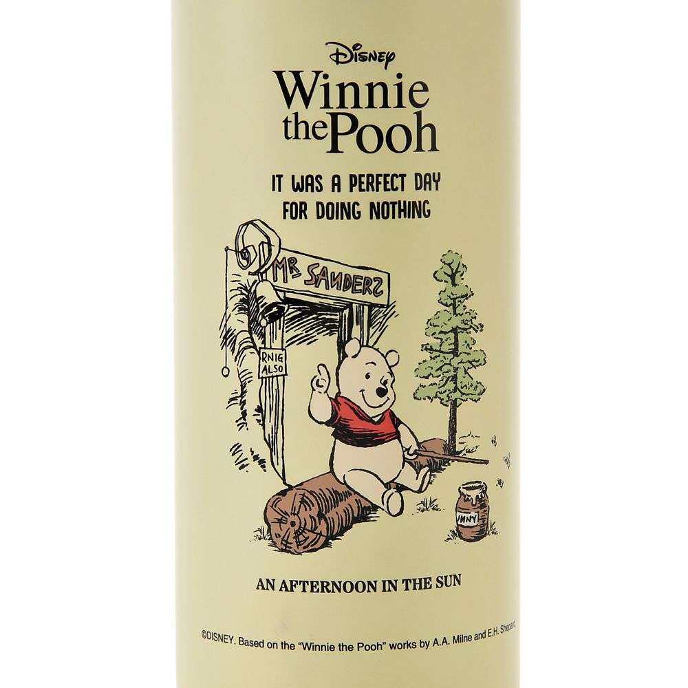 Winnie the Pooh Straw Stainless Tumbler Disney Store Japan 2025