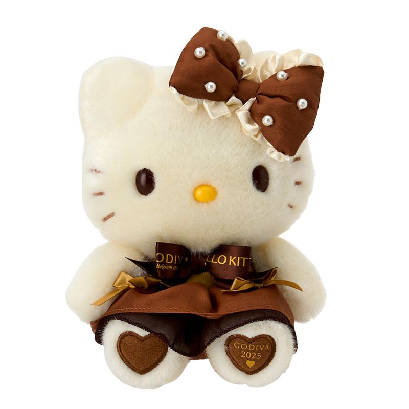 Hello Kitty GODIVA Chocolate Plush Doll Sanrio Japan Valentine's Day 2025