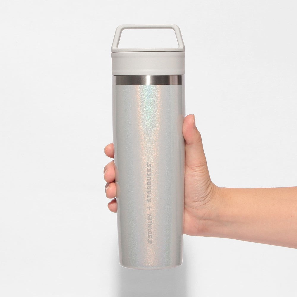 STANLEY Stainless Bottle Pearl White 591ml Tumbler Starbucks Japan Christmas