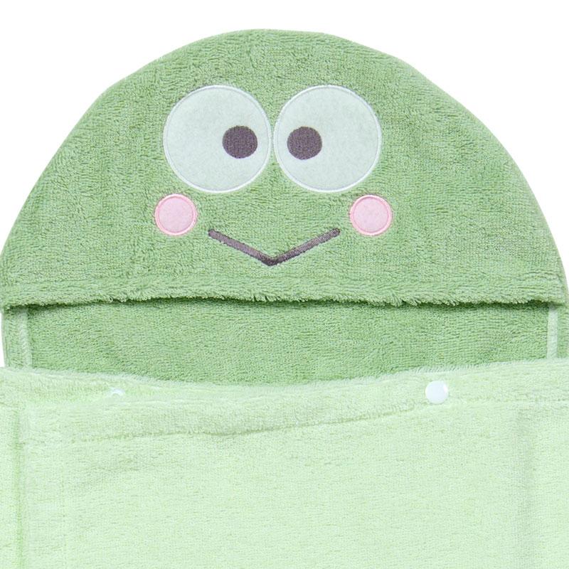 Kero Kero Keroppi Frog Baby Bath Towel Poncho Sanrio Japan 2025