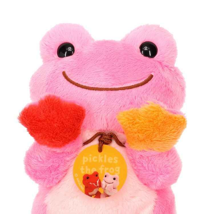 Pickles the Frog Bean Doll Plush Photo Pink Japan 2024