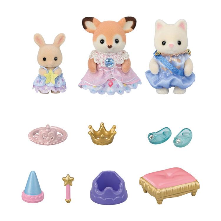 Sylvanian Families Princess Babies Glass Slipper Play S-77 Set Japan EPOCH 2024