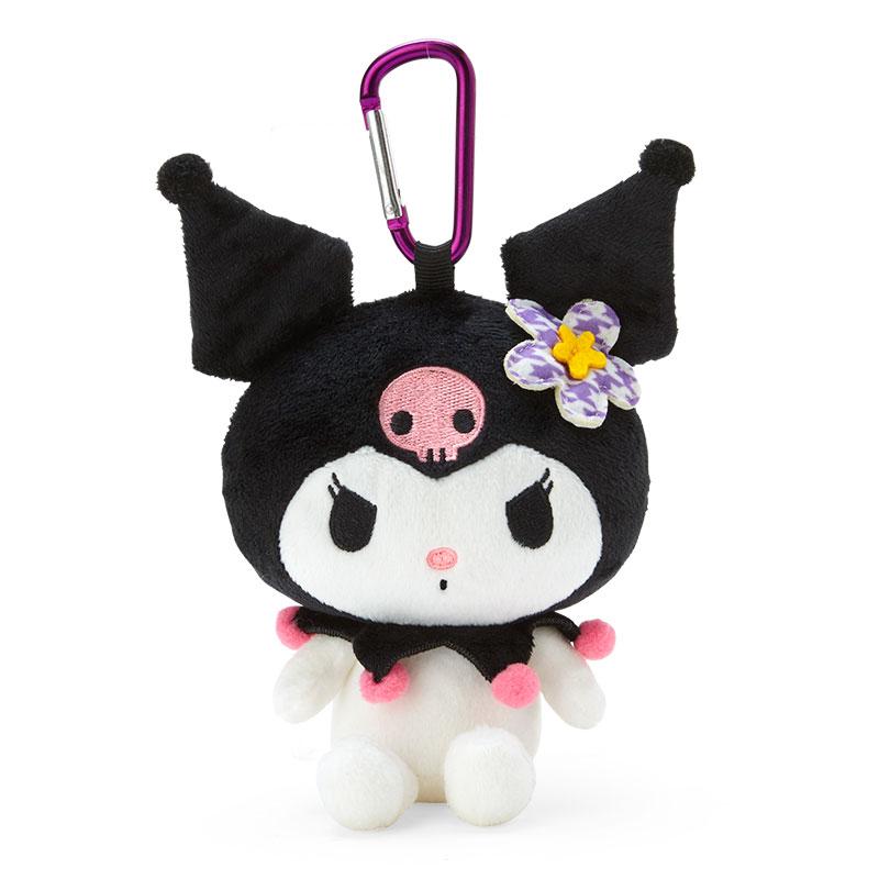 Kuromi Eco Shopping Tote Bag Plush Pouch Flower Sanrio Japan 2024