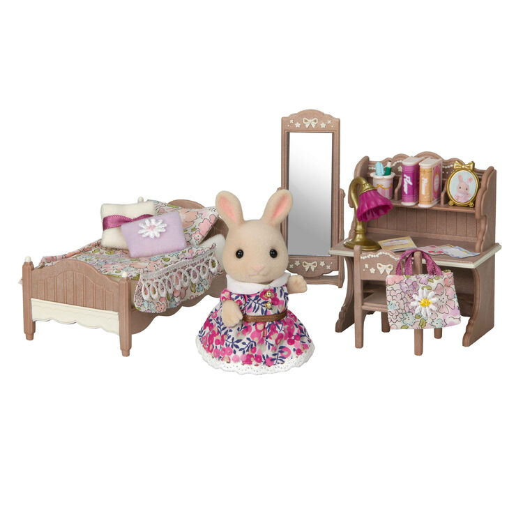 Sylvanian Families Nilk Rabbit Floral Children's Room Liberty Print EPOCH Japan