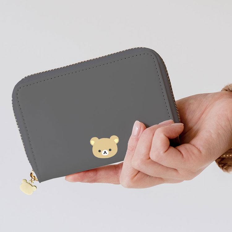 BASIC RILAKKUMA Favorite Things Wallet Gray San-X Japan 2024