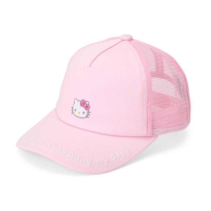 Hello Kitty Kids Mesh Cap Pink Sanrio Japan 2025