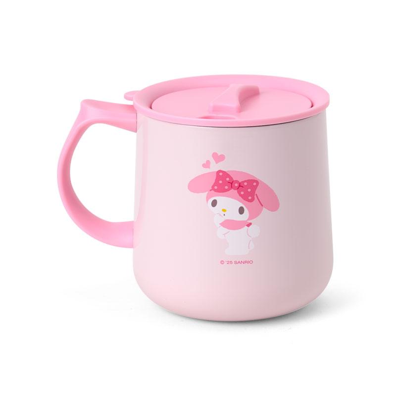 My Melody Stainless Mug with Lid Pink Sanrio Japan 2025