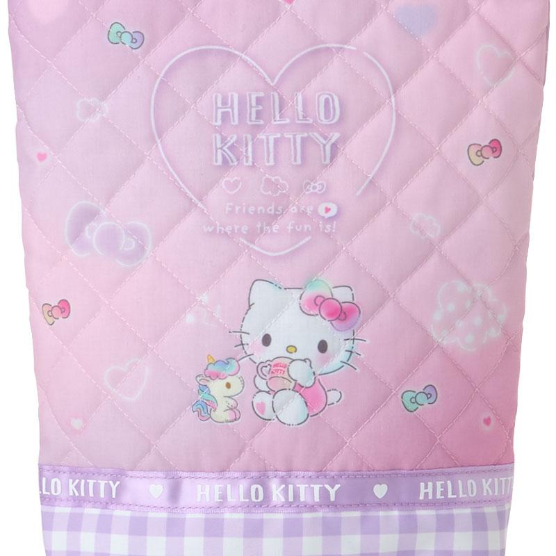 Hello Kitty Kids Quilting Shoes Bag Pink Sanrio Japan